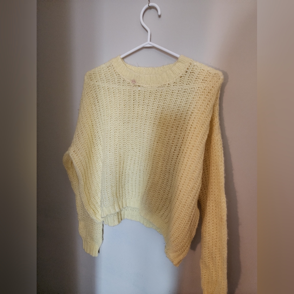 Yellow sweater